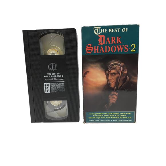 VHS - Lot of 3 Vintage Dark Shadows  Video Cassette Tapes - All Tested Fine - Picture 3 of 9